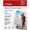 Canon MP-101 8.5" x 11" Matte Photo Paper - 50 Sheets